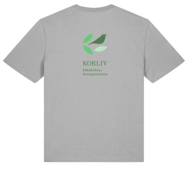 Voksen t-shirt logo bagpå Thumbnail