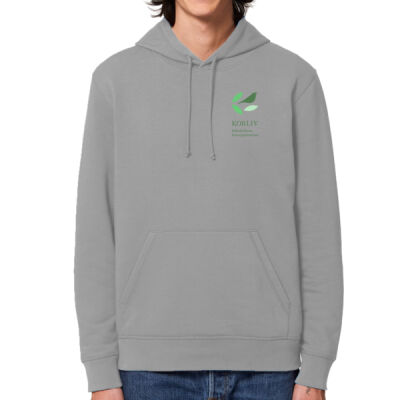 Voksen hoodie logo foran Thumbnail