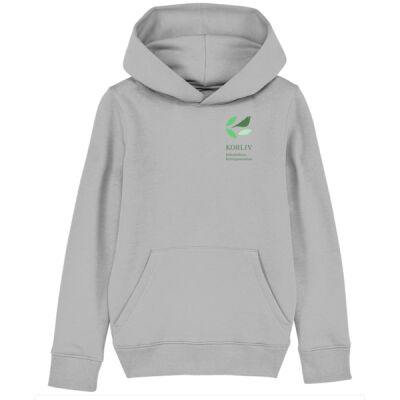 Børne hoodie logo foran Thumbnail