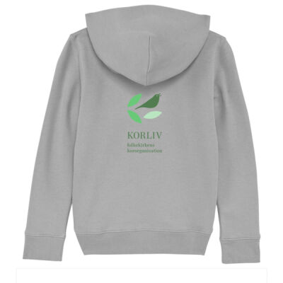 Børne hoodie logo bagpå Thumbnail